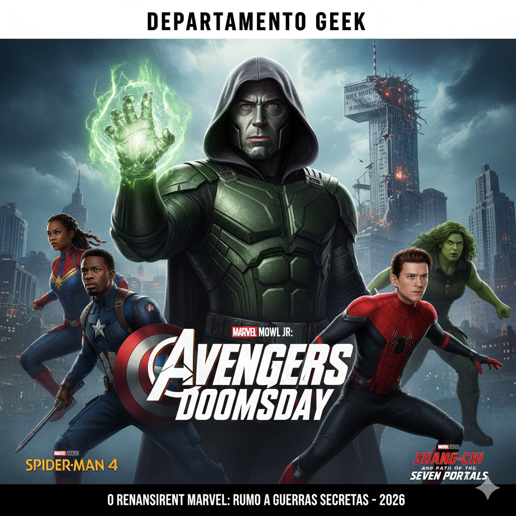 MCU 2026: Guia de Filmes, Vingadores Doomsday e o Futuro da Marvel