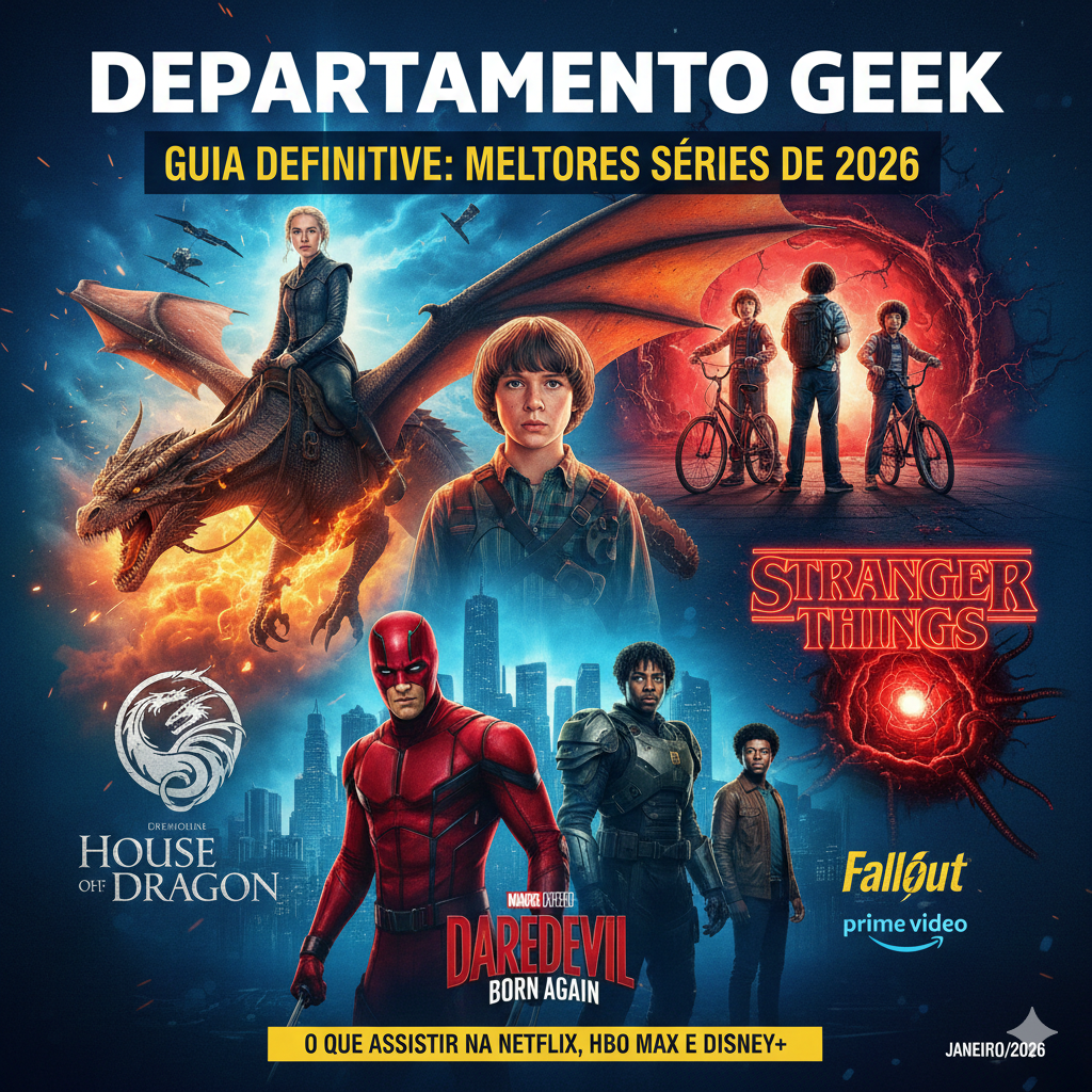 📺 Guia Definitivo: As Melhores Séries de 2026 que Você Precisa Assistir